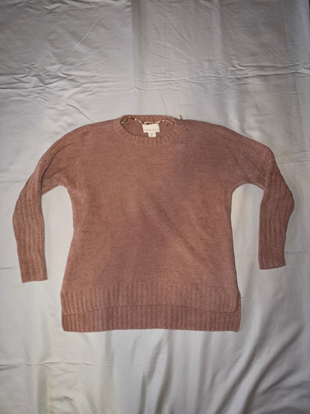 Cynthia‎ Rowley Dusty Rose Crewneck Sweater Small D022